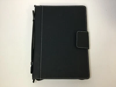 Case for iPad 9.7", Soft Vinyl Portfolio, Black, 9 x 12, Carrying Handle - Image 1 of 4