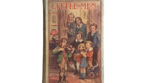 1928 Little Men Louisa May Alcott. Frances Brundage illustrator. B1 - Imagen 1 de 6