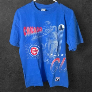 1991 Logo 7 T-Shirt Chicago Cubs Vintage AOP Gr. Large - Bild 1 von 6