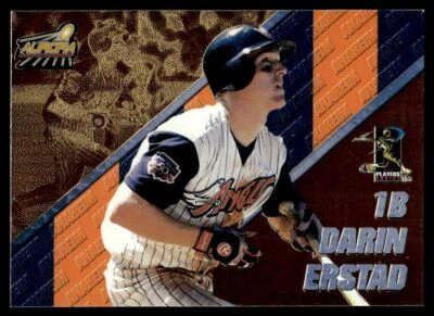 1998 PACIFIC AURORA PENNANT FEVER Darin Erstad Anaheim Angels #6 - Image 1 of 2