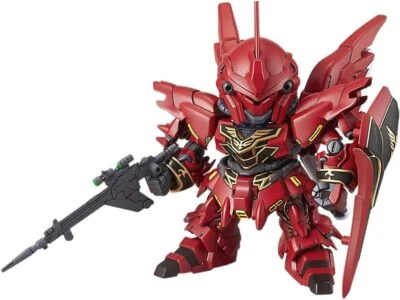 SD Gundam EX Standard Mobile Suit Gundam UC Sinanju color-coded plastic mod - Image 1 of 4