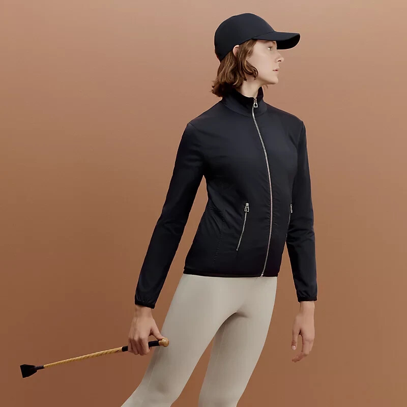 極美品】エルメス HERMES ジャケット テーラード 傾げ ウール アウター  