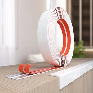Peel and Stick Wall Molding Trim Wall Corner Protector Flexible Molding Trim ... - Picture 1 of 7