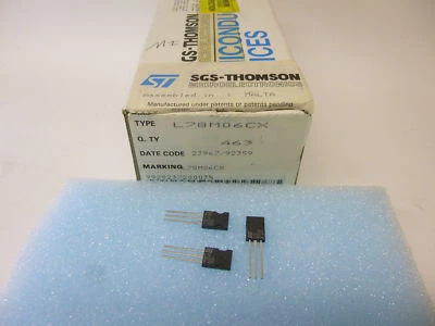 10 Stück / 10 pieces L78M06CX POSITIVE VOLTAGE REGULATOR  6V 0,5A 78M06 7806 NEW - Bild 1 von 4