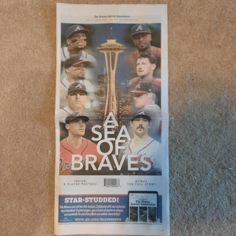 Atlanta Braves All-Stars 2023 posters 8 players Cover