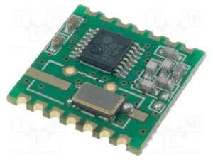 Modul: RF FSK SPI 868MHz FM Transceiver -105dBm 2,2÷3,8VDC RFM12B-868S2P RF-Mod - Picture 1 of 1