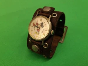 Vintage 50 Happy Years Commemorative  Mickey Mouse Watch -Bradley Time - Working - Picture 1 of 7