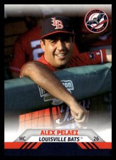 2023 Choice Alex Pelaez  Team Card 34 Louisville Bats