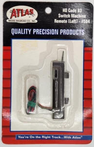 Atlas, #584, HO Code 83 Switch Machine - Remote Left (LH), HO, Neu in OVP - Bild 1 von 2