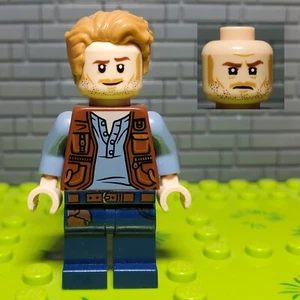 Lego Minifigur JW023 Owen Grady Jurassic World - Bild 1 von 5