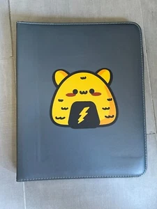 Pokemon Trading Card Binder Leather Card Holder Gift Album Case - Picture 1 of 3