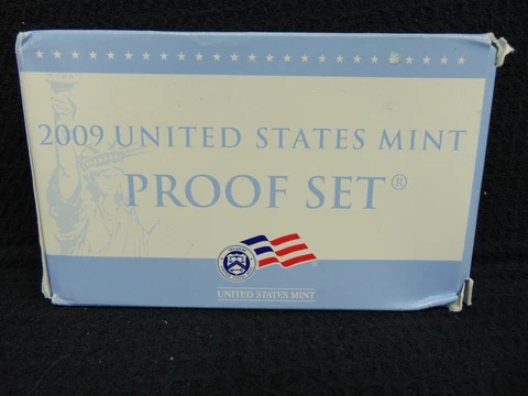 2009 UNITED STATES MINT PROOF SET WITH COA Cover