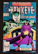 Solo Avengers #10 Marvel Comics 1988 Hawkeye Doctor Druid