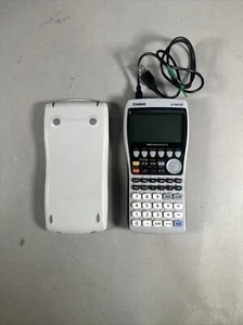 Casio FX-9750GII Graphing Calculator w/ Cover Tested & Working w/ Cord - Picture 1 of 12