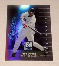 1998 Donruss Collections Prized Elite 526 Tony Gwynn  Padres HOF Refractor