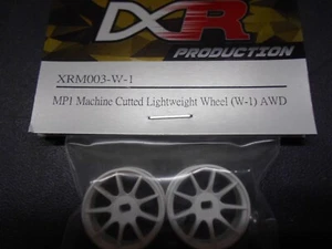 DXR Racing Wheels Part No XRM003-W1 White Mini Z GLR Atomic Tamiya - Picture 1 of 2