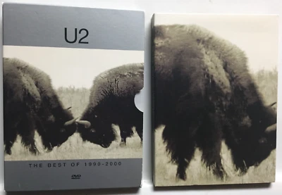 U2 - The Best of 1990-2000 (DVD,2002,Unrated,2-Disc Set) Rare Bonus Promo Disc! - Image 1 of 4