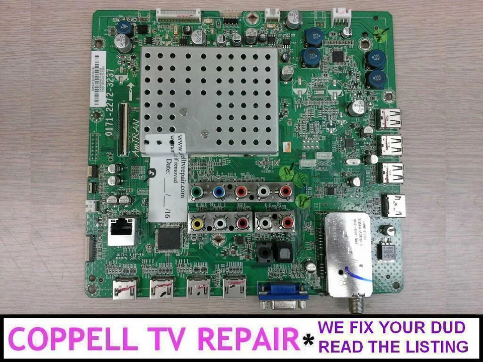 SERVICIO DE REPARACIÓN PARA PLACA BASE VIZIO XVT553SV 3655-0122-0150 MUERTO O INTERMITENTE ETC Foto 1 de 1