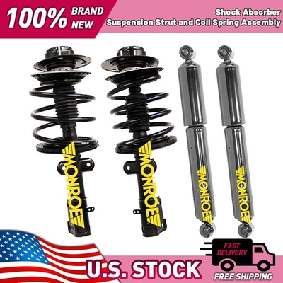 Amortiguador de puntales delanteros traseros con muelles helicoidales para Chrysler Voyager 2001-2003 3,3 L Foto 1 de 4