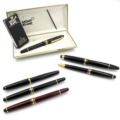 Montblanc Meisterstuck 14K новый в коробке перьевая шариковая ручка с коробкой лот из 6 #M1235-5 - Изображение 1 из 4