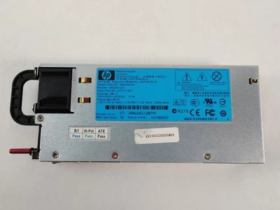 Lote de 20 fuentes de alimentación de servidor de intercambio en caliente HP ProLiant DL360 G7 460 W 1U 499250-201 Foto 1 de 4