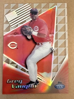 1999 Topps Tek - Greg Vaughn #21B Pattern 01 - Image 1 of 2