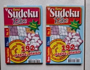 Lot Sudoku X2 - Sous forme de Bloc - 380 pages - NEUF - Picture 1 of 1