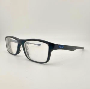 Oakley Plank 2.0 Eyeglasses Frames Only OX8081-0153 Satin Black / Blue 53-18-139 - Picture 1 of 13