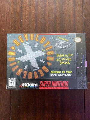 Revolution X 1995 - Super Nintendo SNES Game - Complete CIB - Image 1 of 4