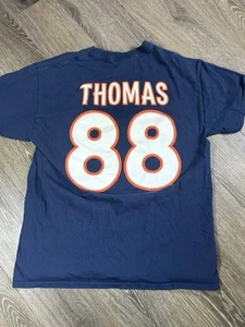 Denver Broncos #88 D. Thomas Jersey Shirt NFL Blue Mens Size Large - Picture 1 of 7