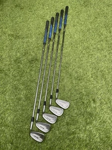 Gebrauchter RH Mizuno MP-57 Eisensatz 6-PW Dynamic Gold R300 Stahl Regular Flex lesen* - Bild 1 von 18