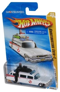 Hot Wheels 2010 New Models Ghostbusters Ecto-1 25/44 White Toy Car 025/240 - Picture 1 of 1