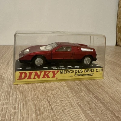 Dinky Toys - 224 - Mercedes Benz C.III - модель в очень хорошем состоянии - Изображение 1 из 4