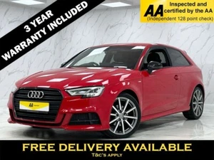 2018 Audi A3 2.0 TDI Black Edition Hatchback 3dr Diesel Manual Euro 6 (s/s) (150 - Picture 1 of 24