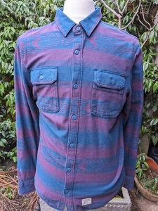 Vans Heavyweight Longsleeve Navajo 2013 Button Up Shirt Large - Picture 1 of 9