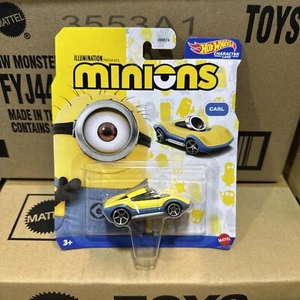 Coche personaje Hot Wheels 2024 Minions Carl - Imagen 1 de 1