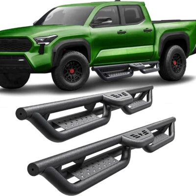 6" Running Boards for 2015-2026 Colorado GMC Canyon Crew Cab Bolt-on Side Steps - Image 1 of 4