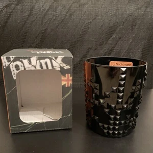 Nachtmann Punk Tumbler Jet-Black Crystal Glass 348 ml Made In Germany NEW - Picture 1 of 7