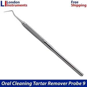 Periodontal Dentist Diagnostic Probe No.9 Hygienist Scaler Tooth Scraper Lab - Picture 1 of 4
