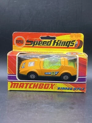 Matchbox Speed Kings Nissan 270X K42 Vintage Collectible Toy Car w Box - Image 1 of 4