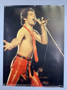 Queen Freddie Mercury Poster Fraser Gray Verkerke Original Vintage Circa 1980 - Picture 1 of 12