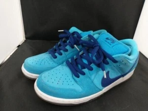 Nike Dunk SB Low Pro Blue Fury/Deep Royal Blue Fury BQ6817-400 US10 No Box G+ - Picture 1 of 7