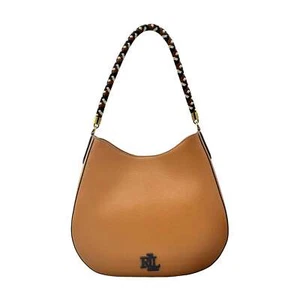 Ralph Lauren Charlie Shoulder Bag - Tan/Black - Picture 1 of 3