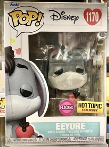 Funko Disney flocked Eeyore 1170 Hot Topic Exclusive IN STOCK - Picture 1 of 1