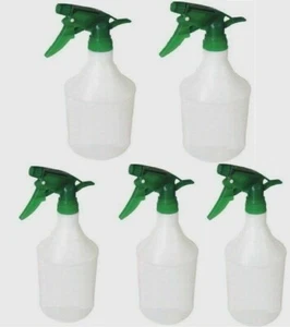 1 LITRE EMPTY TRIGGER WATER SPRAY PLASTIC BOTTLE PLANTS FLOWERS PUMP SPRAYER NEW - Picture 1 of 5