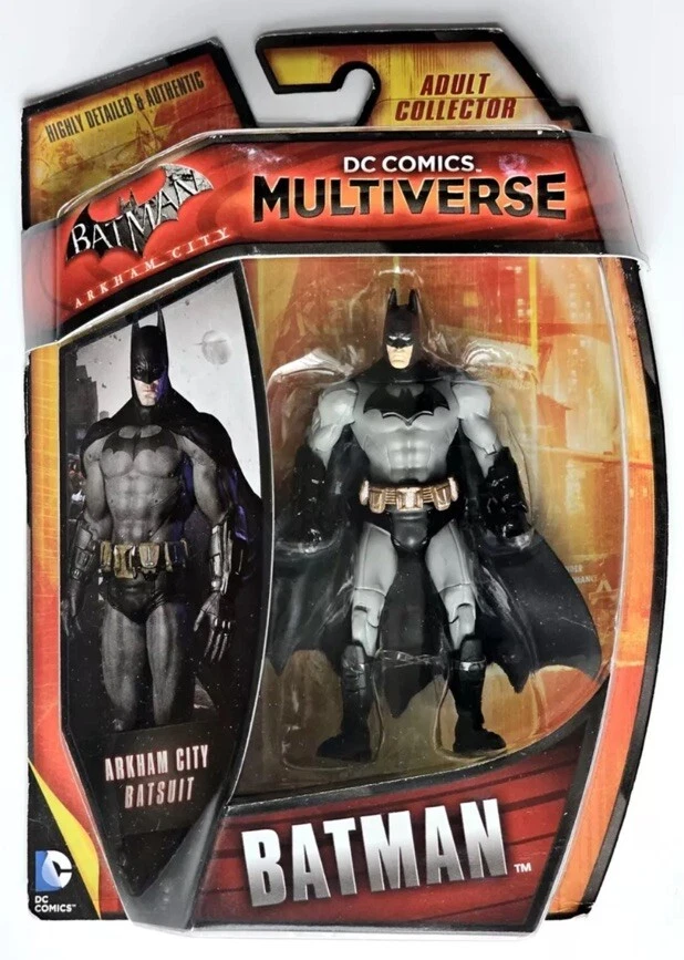 Figura Batman Traje de Baticiélago Arkham City DC Comics Multiverse 3,75" Mattel 2013 Sin usar, en caja  Foto 1 de 1
