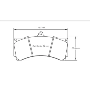 PAGID E8245 RSL1 PADS E8245RSL1 - Picture 1 of 1