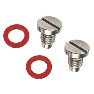 Outboard Engine Lower Unit Drain Plug Fits Yamaha 130-300 HP Models 688-45341 2X - Picture 1 of 9