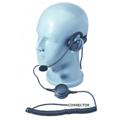 Heavy Duty LW BTH Headset Boom Mic for Kenwood 2-Pin Series Handheld Radios - Image 1 of 4