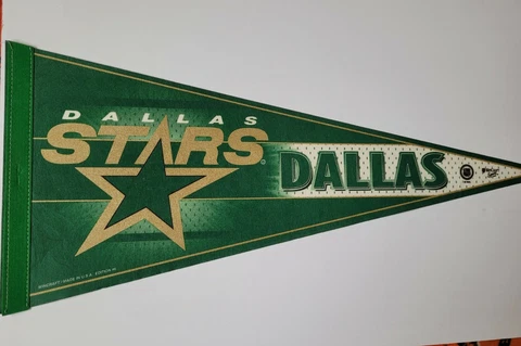 NHL DALLAS STARS FULL SIZE PENNANT FREE SHIPPING Cover